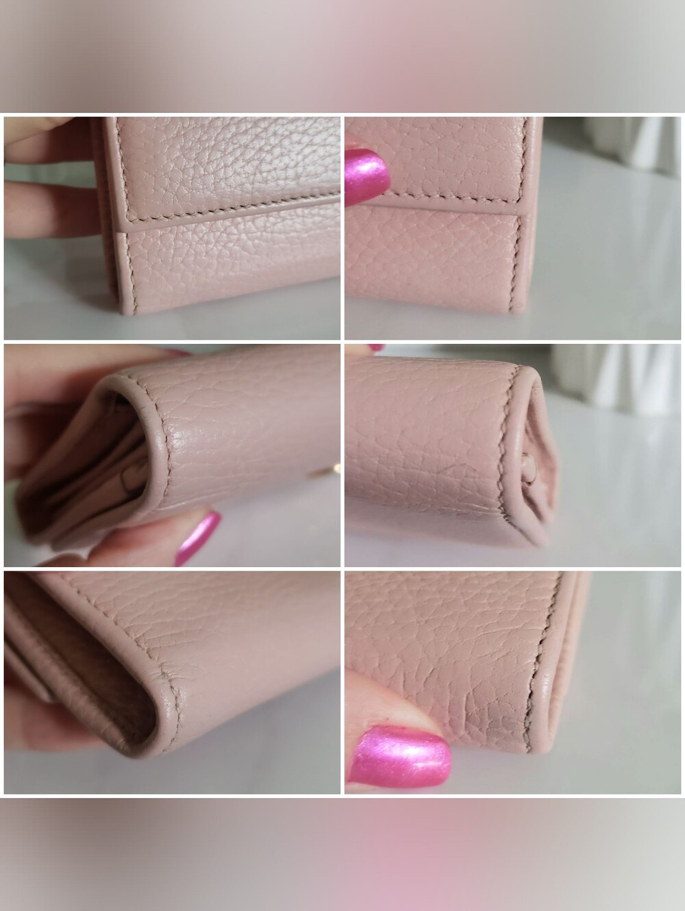 Authentic Pre-owned Gucci Petite Marmont Long Flap Wallet - Picture 11 of 13